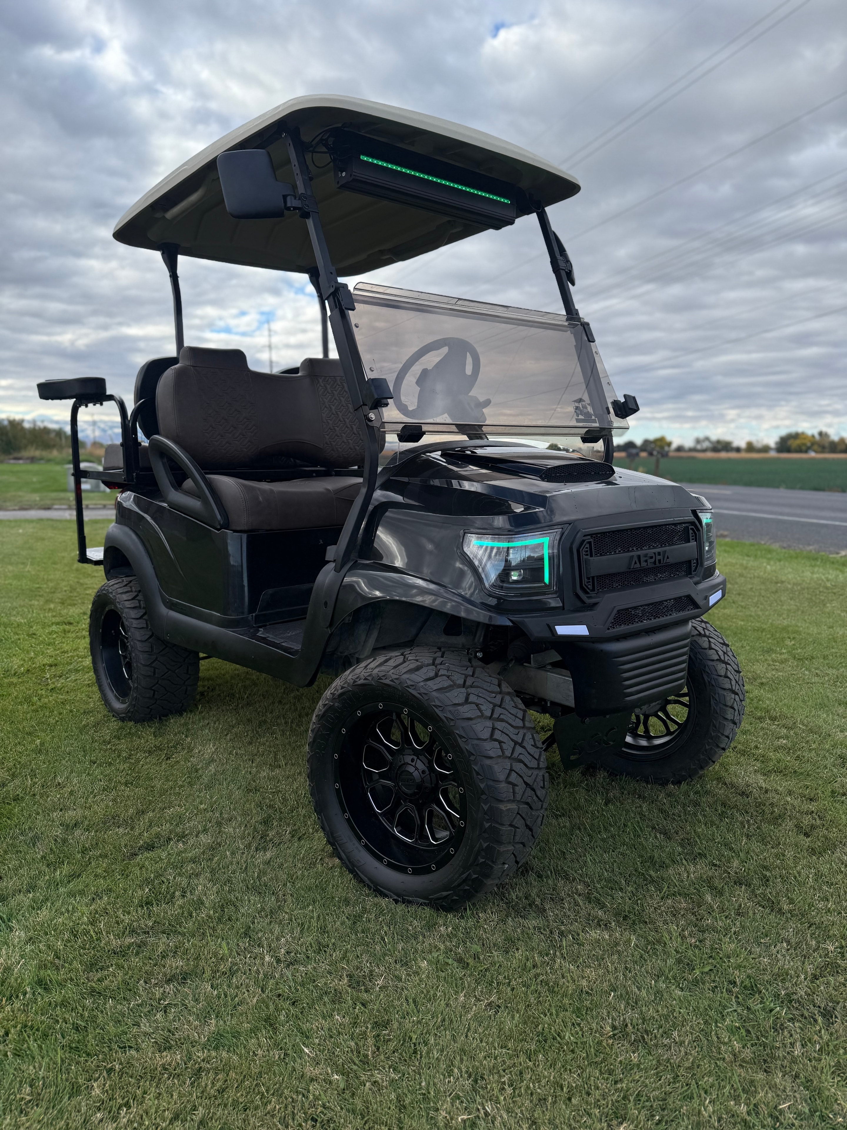 Custom golf cart build