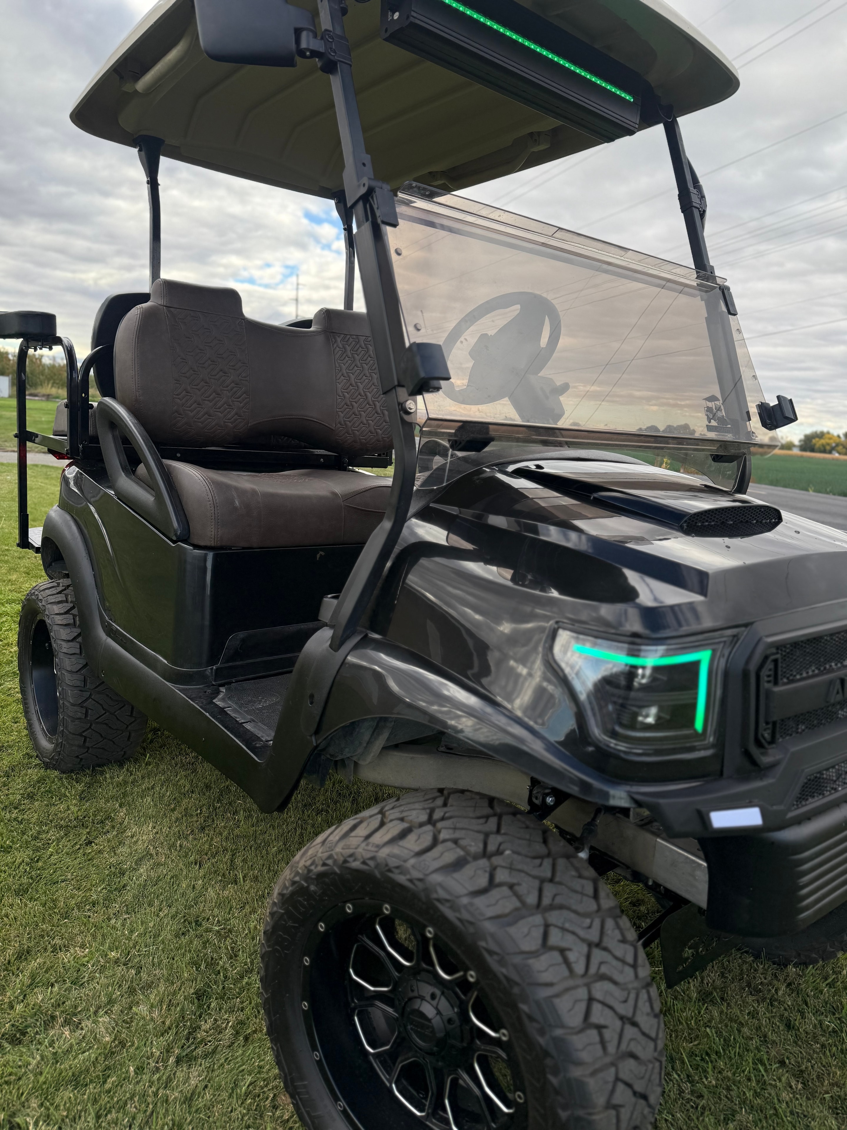 Custom golf cart build